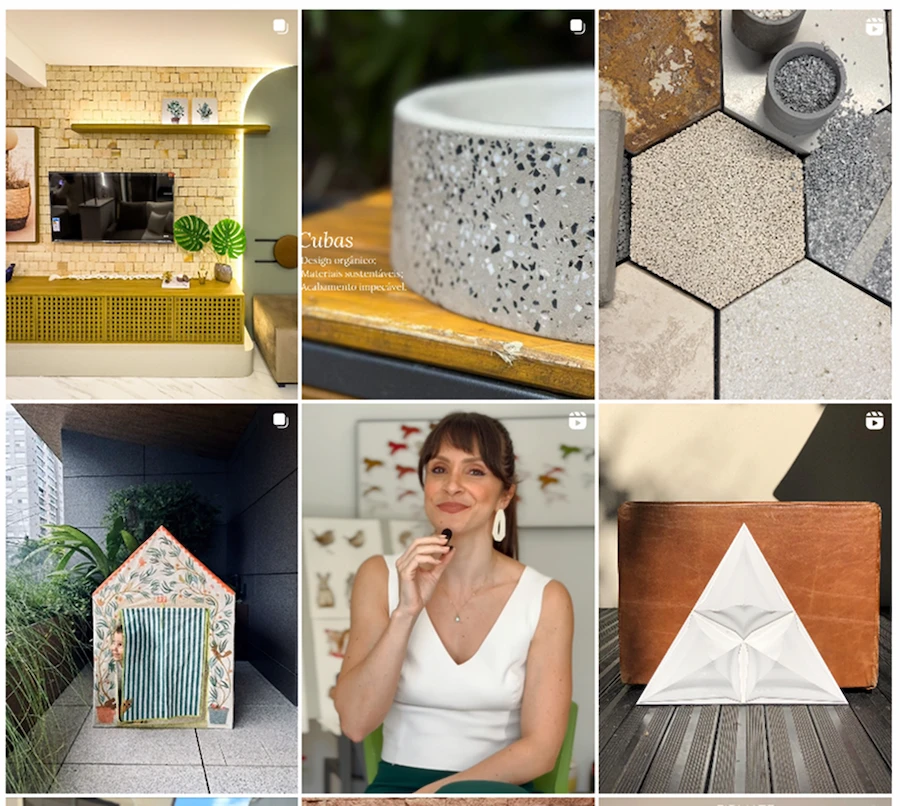 Feed do instagram da Penz Revestimentos